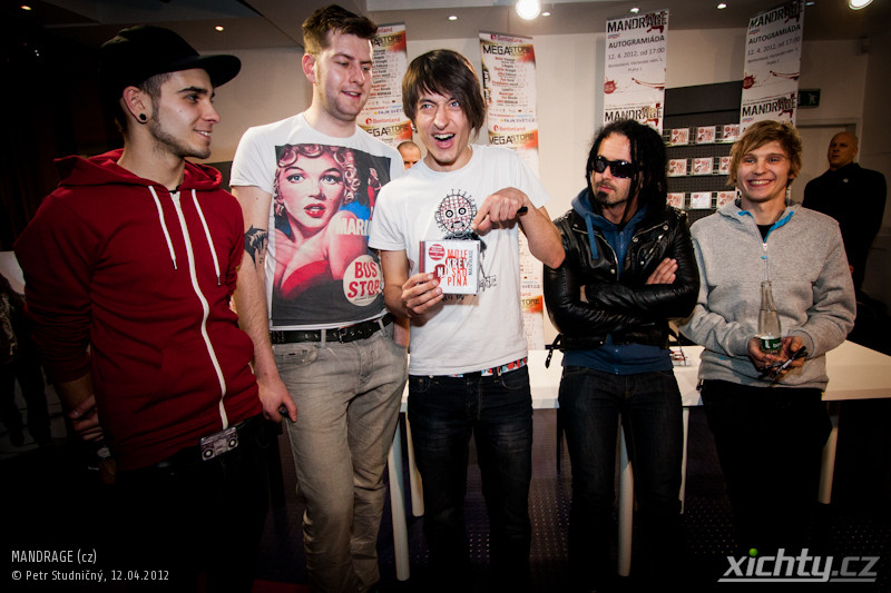 Mandrage Autogramiáda 2012 / Praha