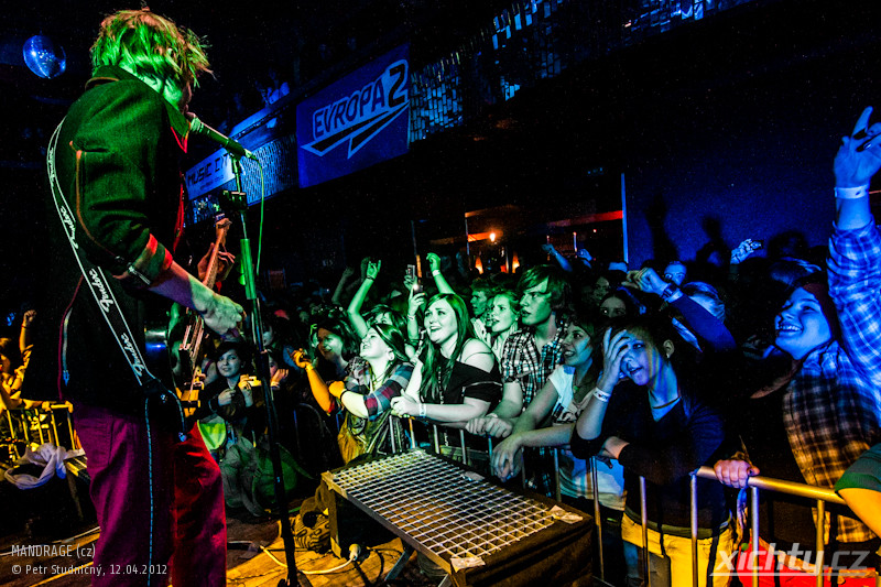Mandrage - Moje Krevní Skupina Tour (Křest Cd) 2012 / Praha