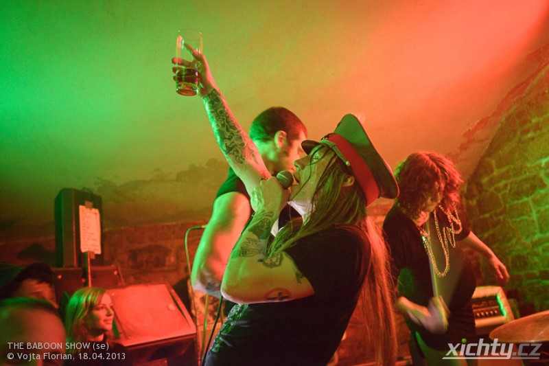 The Baboon Show - Official At Popocafepet 2013 / Praha