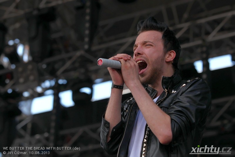 we butter the bread with butter