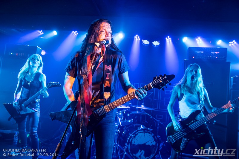 Crucified Barbara, Junkstars, Supercharger 2014  / Praha