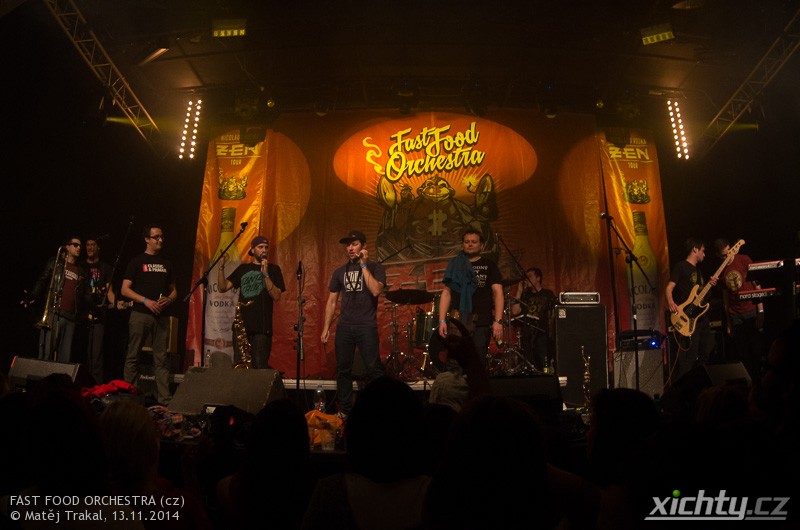 Fast Food Orchestra - Křest Desky Zen 2014  / Praha