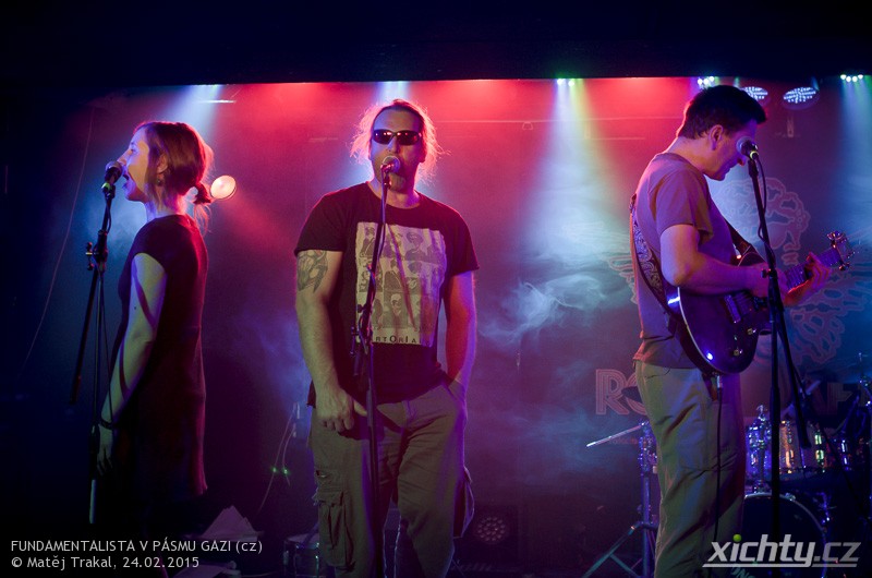 Rock Cafe - Free Tuesday - Most Wonky & Fundamentalista V Pásmu Gazi 2015 / Praha