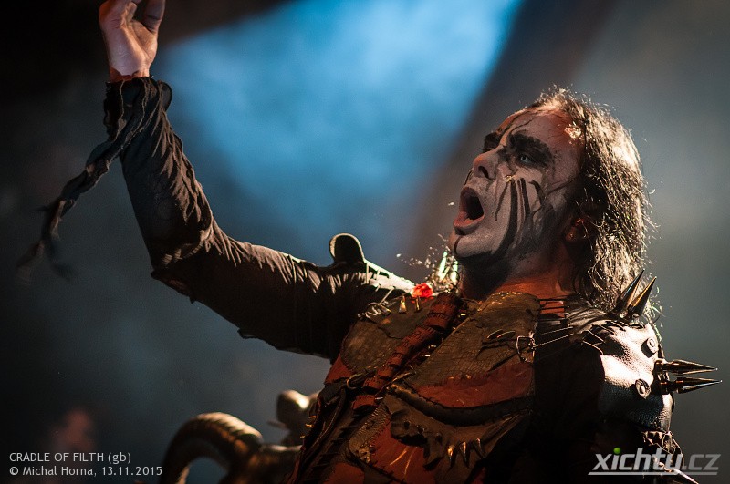 Cradle Of Filth, Support 2015  / Brno