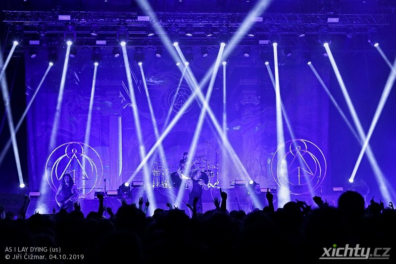 As I Lay Dying 2019 / Praha