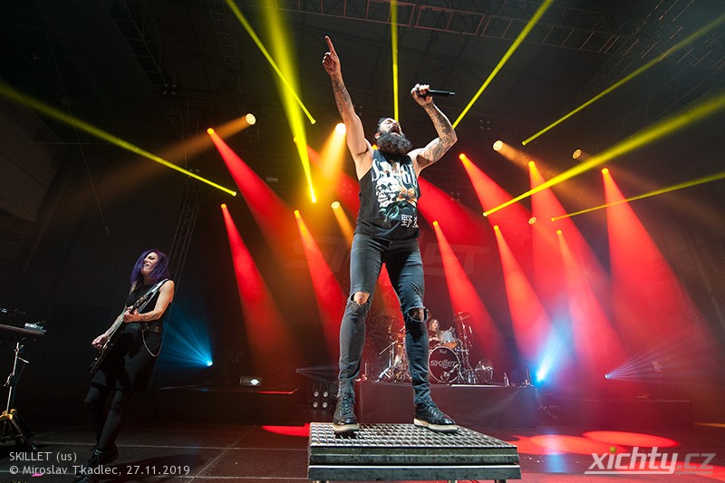 Skillet 2019 / Brno