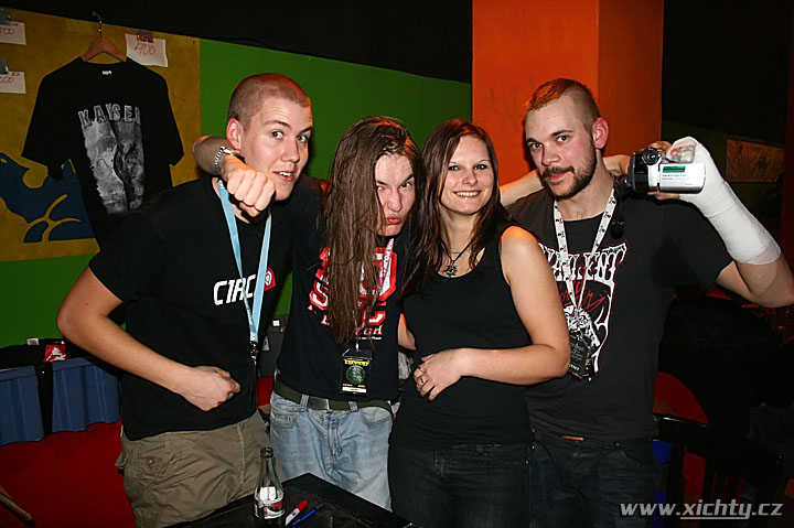 Ektomorf, Kayser, Blinded Colony + support